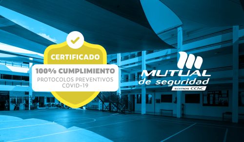 Colegio Inmaculada Concepción de Vitacura Recibe Sello Mutual de Seguridad Covid-19
