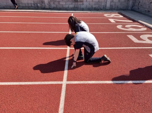 Taller de Atletismo en el Estadio Militar de Santiago