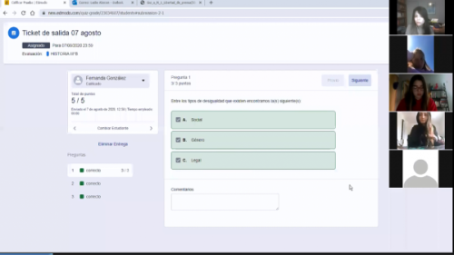 Nuestras Clases de Historia y Ciencias Sociales en Zoom