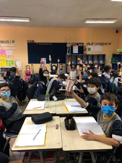 Actividad de Ciencias en 2° Básico A