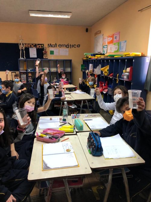 Actividad de Ciencias en 2° Básico A