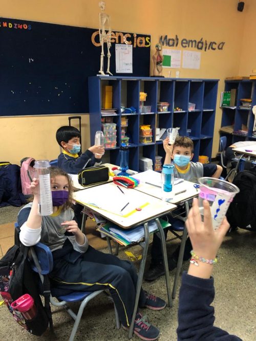 Actividad de Ciencias en 2° Básico A