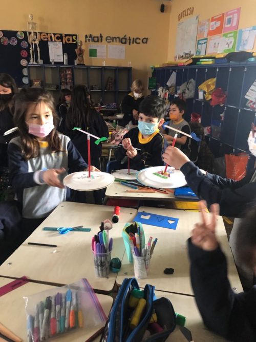 Actividad de Ciencias en 2° Básico A