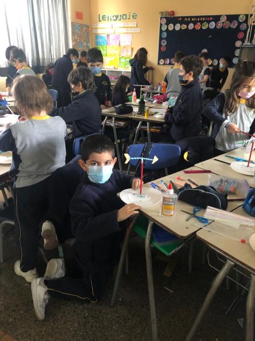 Actividad de Ciencias en 2° Básico A