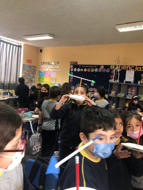 Actividad de Ciencias en 2° Básico A