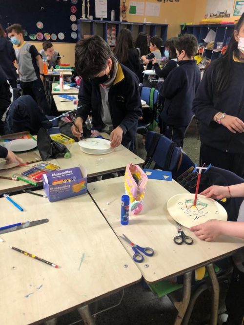 Actividad de Ciencias en 2° Básico A