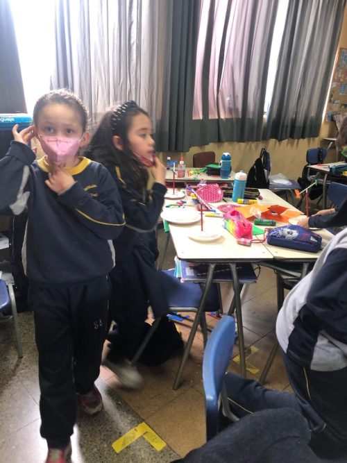 Actividad de Ciencias en 2° Básico A