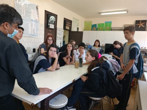 Nuestros(as) estudiantes visitan la Universidad Metropolitana de Ciencias de la Educación