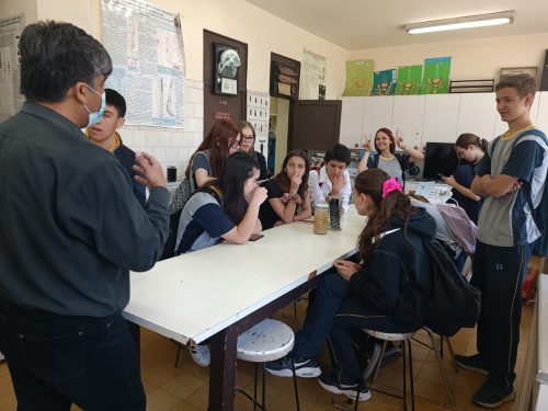 Nuestros(as) estudiantes visitan la Universidad Metropolitana de Ciencias de la Educación