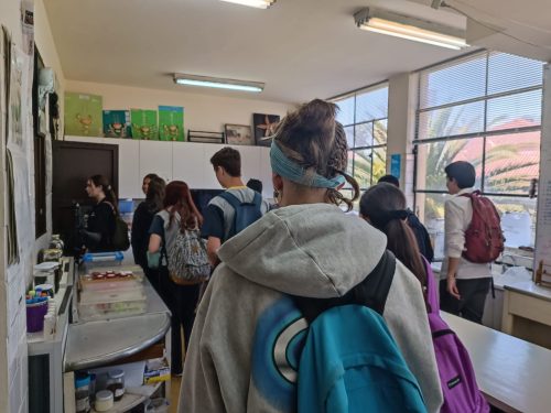 Nuestros(as) estudiantes visitan la Universidad Metropolitana de Ciencias de la Educación