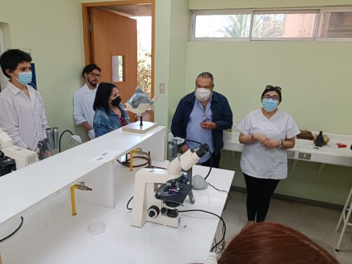 Nuestros(as) estudiantes visitan la Universidad Metropolitana de Ciencias de la Educación