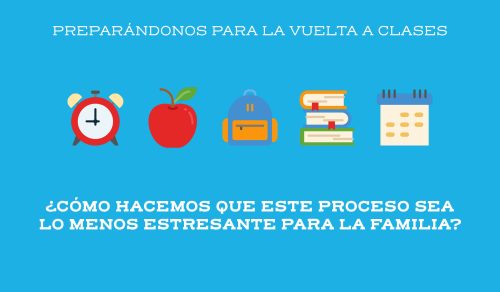 Preparándonos para la vuelta a clases