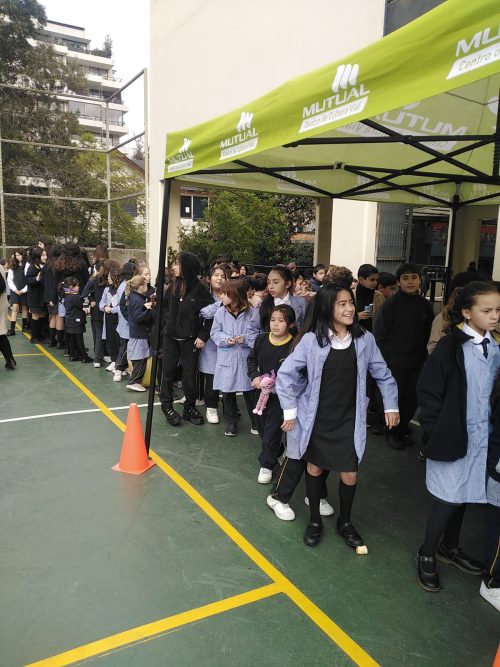Nos visitó el móvil de la Mutual de Seguridad