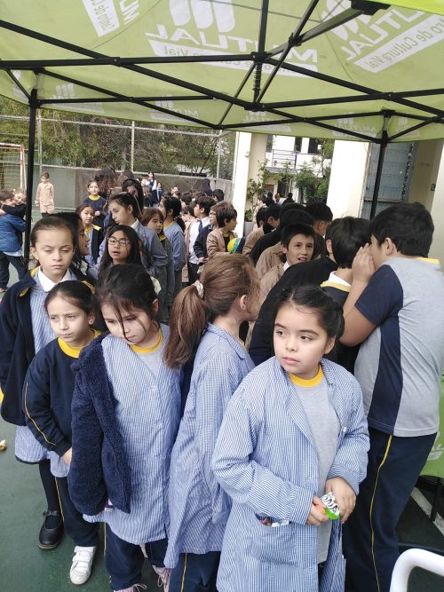 Nos visitó el móvil de la Mutual de Seguridad