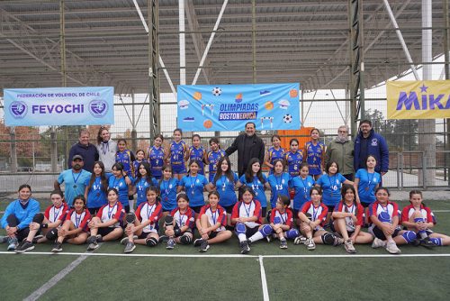 Vóleibol Mini Damas Olimpiadas BostonEduca 2023