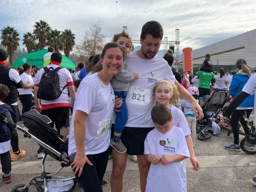 Corrida Familiar en Vitacura