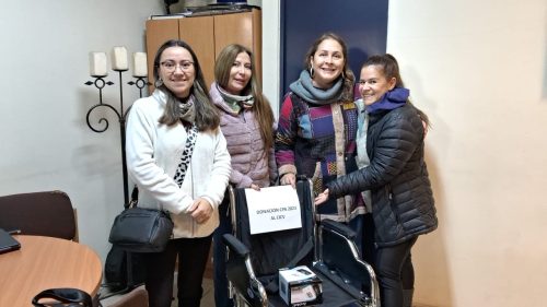 Donaciones del Centro de Padres y Madres a nuestro colegio