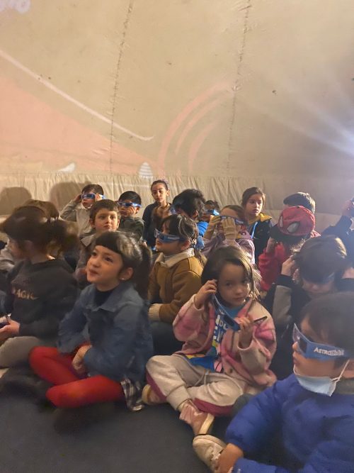 El universo llegó a nuestro colegio