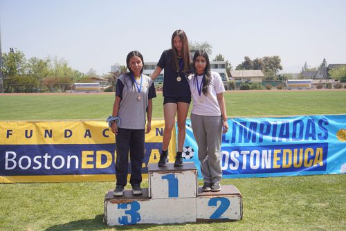 Atletismo 7° Básico a IV Medio – Olimpiadas BostonEduca