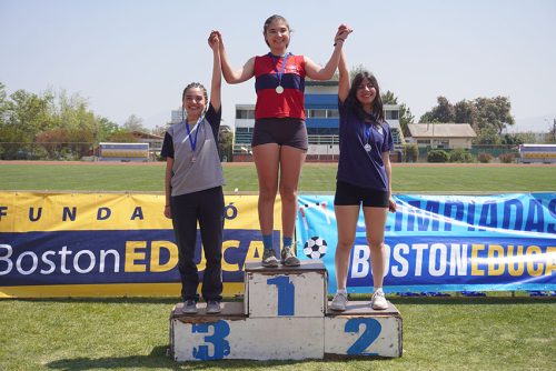Atletismo 7° Básico a IV Medio – Olimpiadas BostonEduca