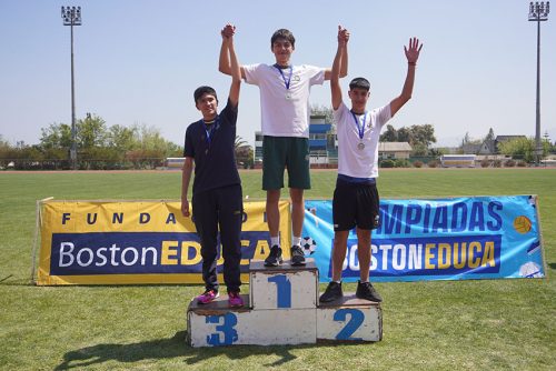 Atletismo 7° Básico a IV Medio – Olimpiadas BostonEduca