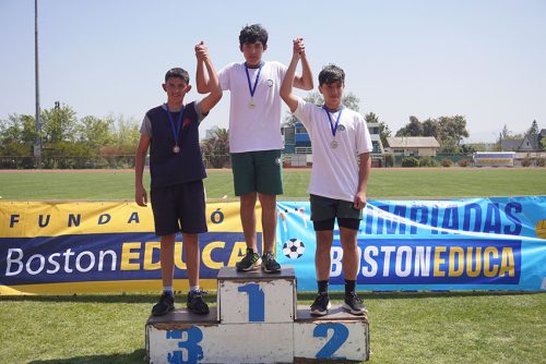 Atletismo 7° Básico a IV Medio – Olimpiadas BostonEduca
