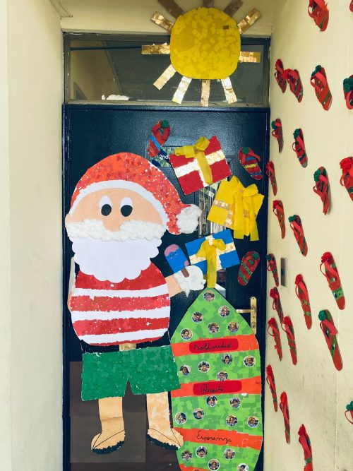 Concurso Puerta Navidad a la chilena CICV