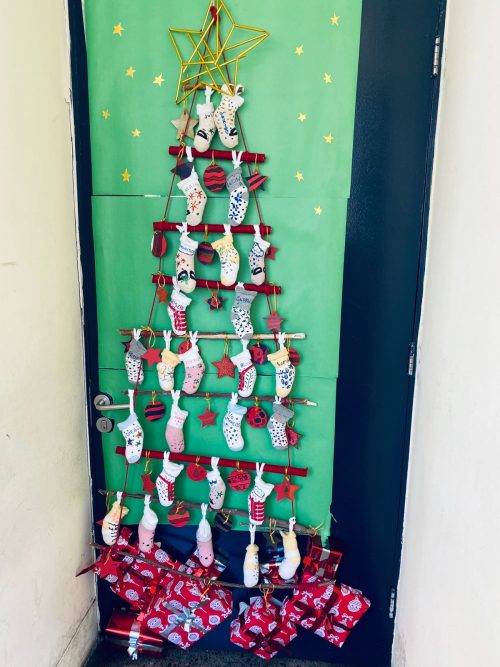 Concurso Puerta Navidad a la chilena CICV