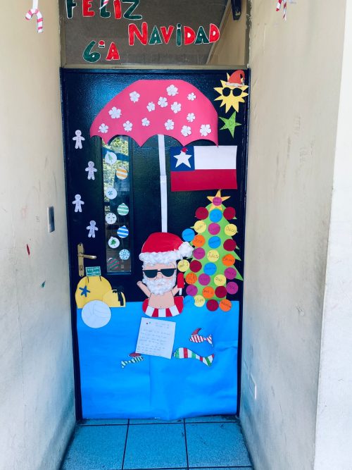 Concurso Puerta Navidad a la chilena CICV