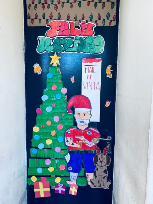 Concurso Puerta Navidad a la chilena CICV