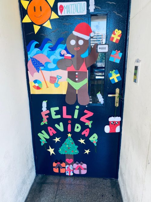 Concurso Puerta Navidad a la chilena CICV