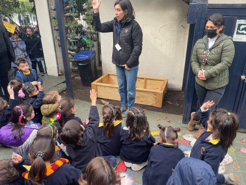 Nuestros niños/as se vinculan con la naturaleza