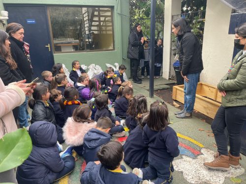 Nuestros niños/as se vinculan con la naturaleza