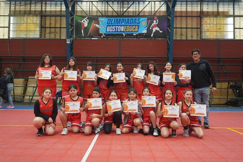Básquetbol Damas Mini – Olimpiadas BostonEduca 2024