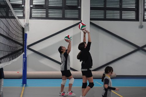 La Selección de Vóleibol Damas CICV entrena en el nuevo gimnasio del Club Vitacura