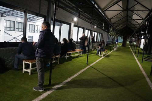 La Selección de Vóleibol Damas CICV entrena en el nuevo gimnasio del Club Vitacura