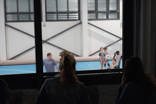 La Selección de Vóleibol Damas CICV entrena en el nuevo gimnasio del Club Vitacura