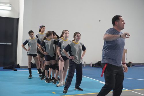 La Selección de Vóleibol Damas CICV entrena en el nuevo gimnasio del Club Vitacura