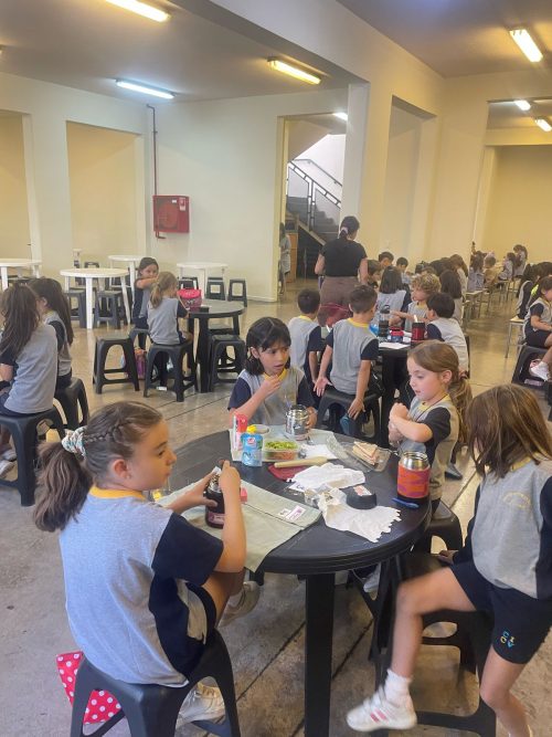 Primer almuerzo de Ciclo Inicial en el Colegio