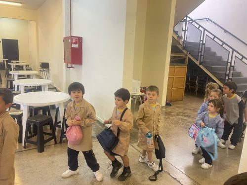 Primer almuerzo de Ciclo Inicial en el Colegio