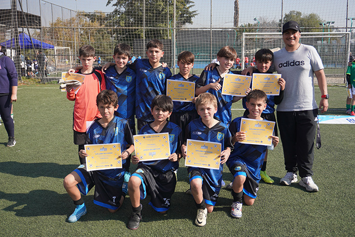 Vicecampeones del Futbolito Mini Varones en las Olimpiadas BostonEduca 2025