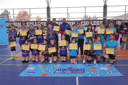 Olimpiadas BostonEduca 2025 – Vóleibol Mini Damas