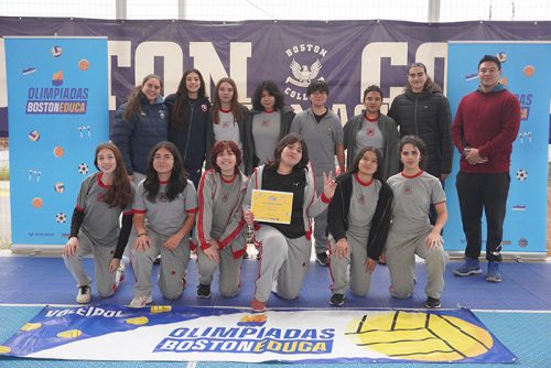 Vóleibol Intermedia Damas – Olimpiadas BostonEduca 2025