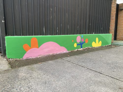 Nuevo mural en Preescolar
