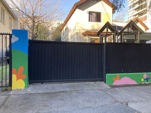 Nuevo mural en Preescolar