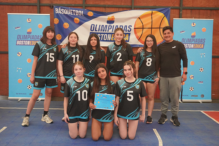 Nuestras estudiantes compitieron en el torneo de Básquetbol Intermedia Damas de las Olimpiadas BostonEduca