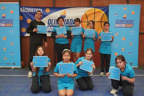 Nuestras estudiantes disfrutaron la fecha de Básquetbol Mini Damas en las Olimpiadas BostonEduca