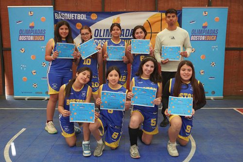 Básquetbol Mini Damas – Olimpiadas BostonEduca 2025