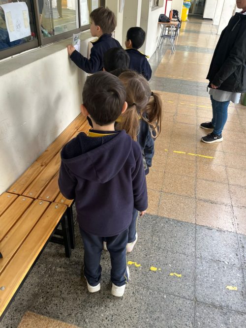 Actividad de transición de Kínder a 1º Básico