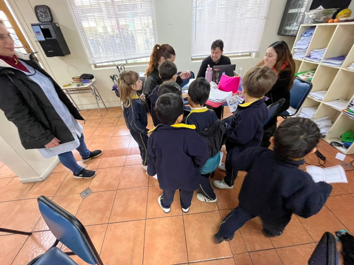 Actividad de transición de Kínder a 1º Básico